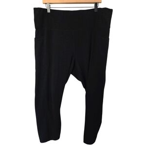 Yogalicious Lux Black Women's Yoga Pants Size 3x